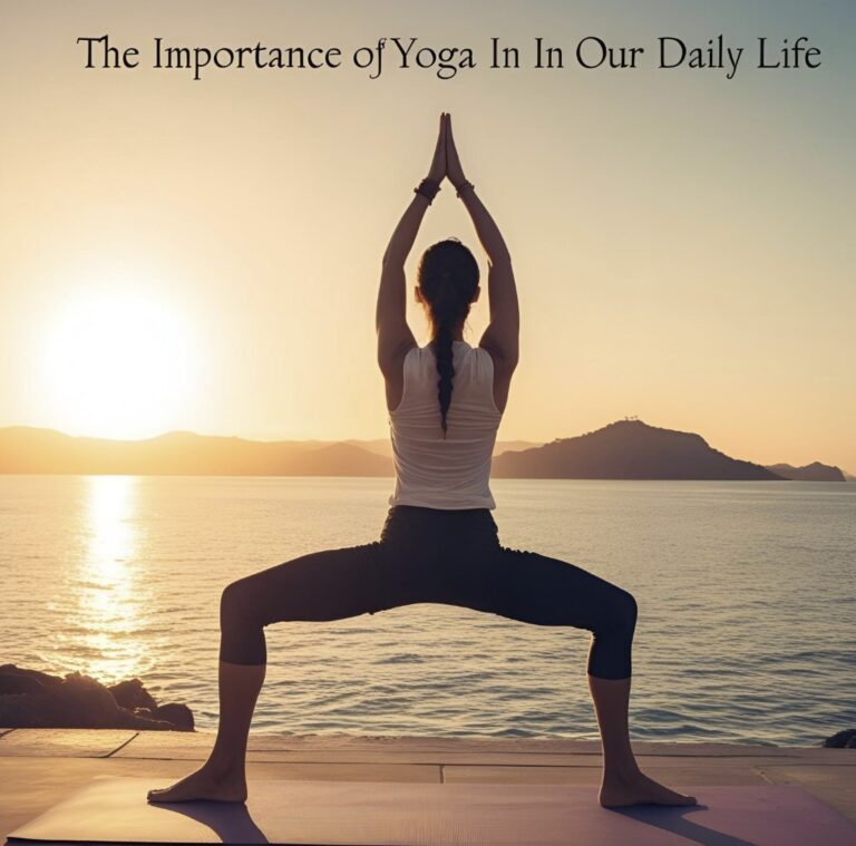 a woman doing yoga on a beach