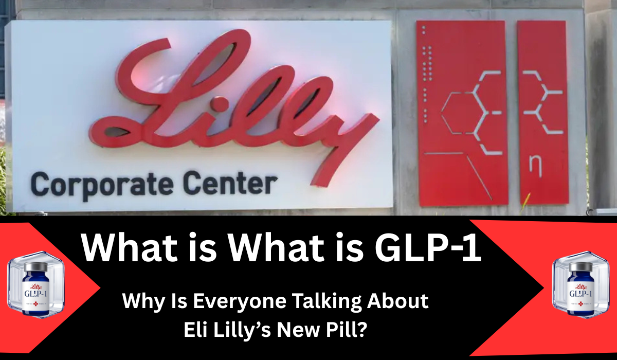 Eli Lilly GLP-1 Orforglipron pill concept for weight loss and diabetes treatment